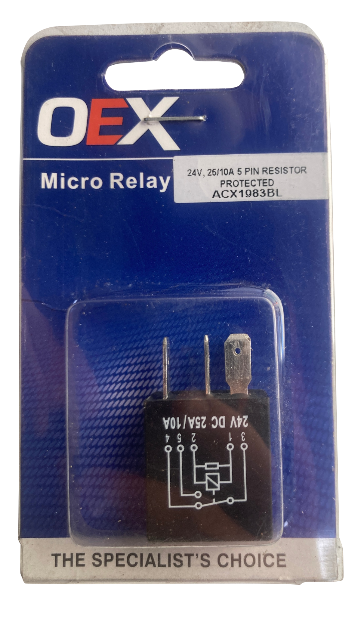 24 volt micro relay - ACX1983BL