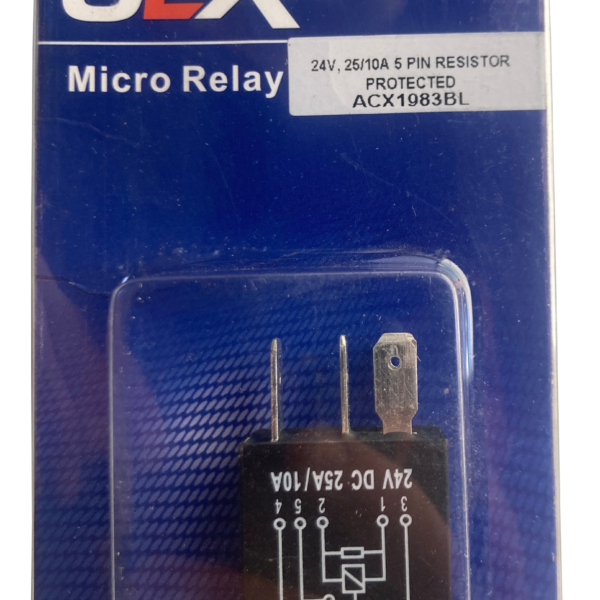 24 volt micro relay - ACX1983BL