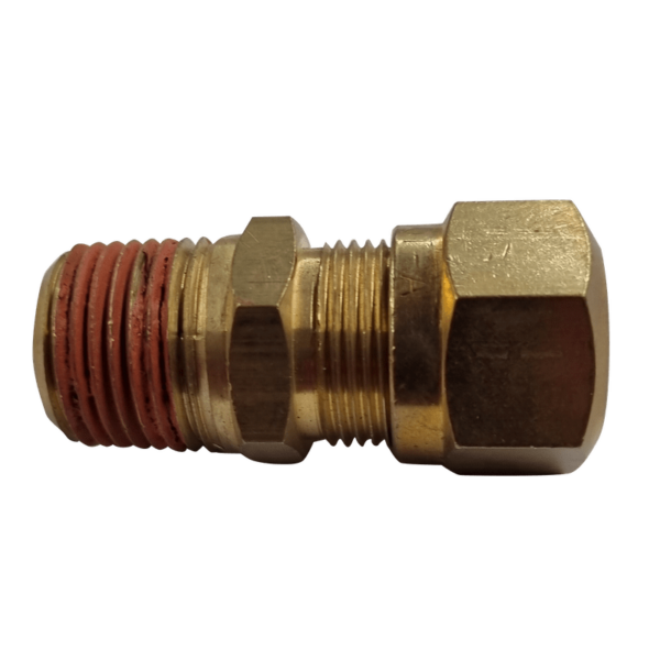 5/8 HOSE x 1/2 NPT MALE - THREAD CONNECTOR - COMPRESSION FITTING - NF1468108
