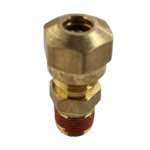 1/4 HOSE x 1/8 NPT MALE - THREAD CONNECTOR - COMPRESSION FITTING - NF146842