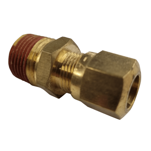 3/8 HOSE x 3/8 NPT MALE - THREAD CONNECTOR - COMPRESSION FITTING - NF146866