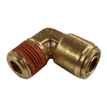 1/2 HOSE x 3/8 NPTF MALE - ELBOW 90 DEGREE - BRASS PUSH FIT BRAKE - NFP10886