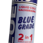 Blue zinc spray can  - W0104