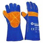 Gloves Welding Blue/Gold (Pk Of 1) - WC-01775
