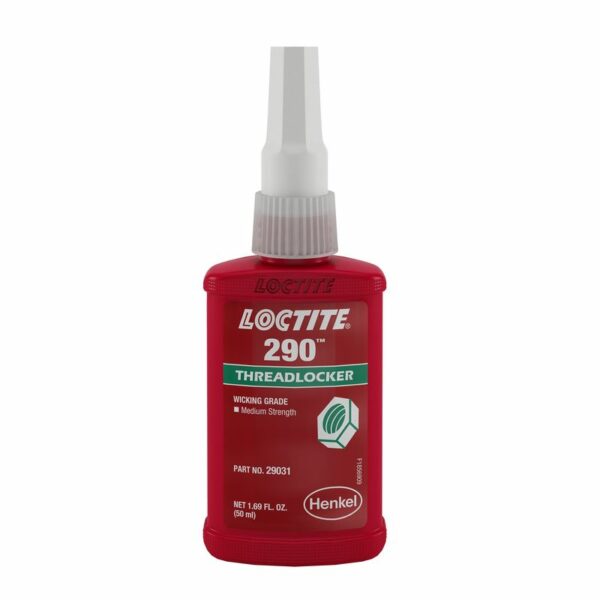 Loctite  290 - High Strength Thread Locker - Wicking Grade - 50ml Bottle - 290-50