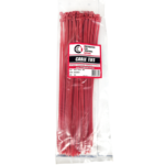 Cable Tie - Red - 300mm X 4.5mm UV - 100 Pack - 30045RED